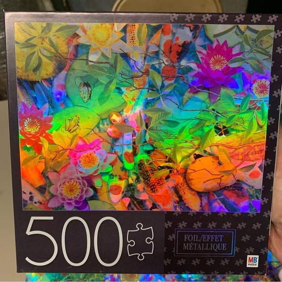 Other - Koi Pond Foil Metallic 500 pcs Puzzle